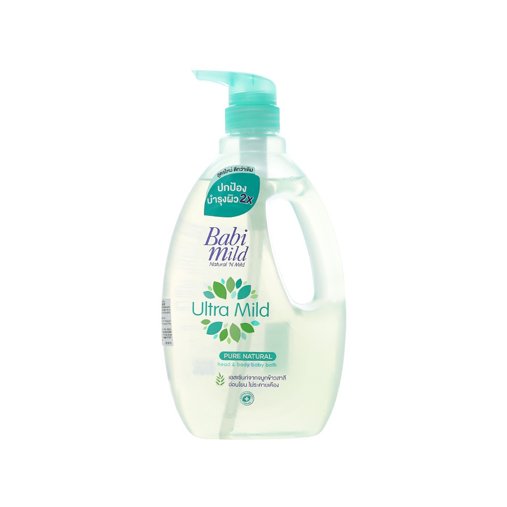 SƯÃ TẮM GỘI TOÀN THÂN BABI MILD 800ML(mẫu mới)