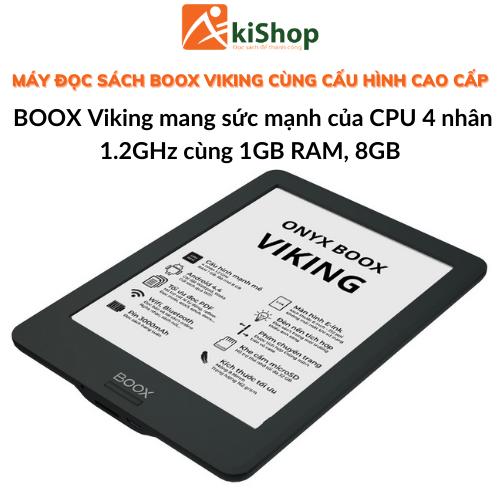 Máy đọc sách Onyx Boox Viking Likenew