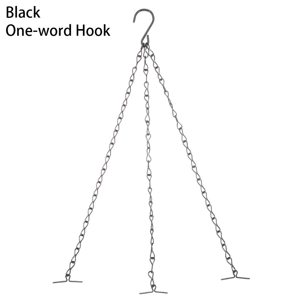 【Ready Stock】15.7inch Other Ornaments Plant Hanger Lanterns 3 Point Long Hanging Chains Basket