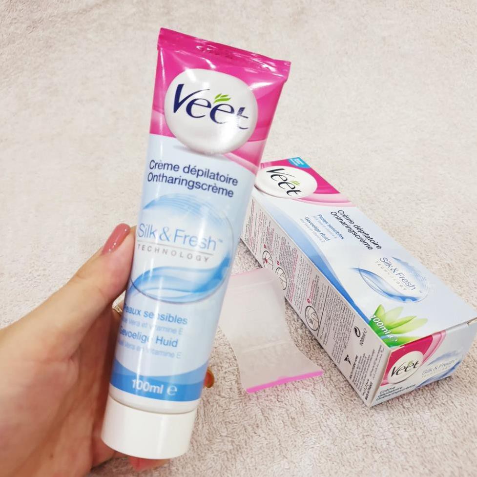 Kem Tẩy Lông Veet Silk & Fresh Technology Pháp - 100ml