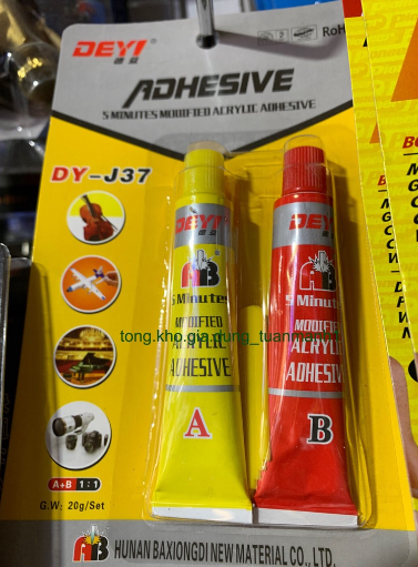 Keo gắn sắt AB 2 thành phần Epoxy fix Selleys (chính hãng) 15ml giá 1 cặp