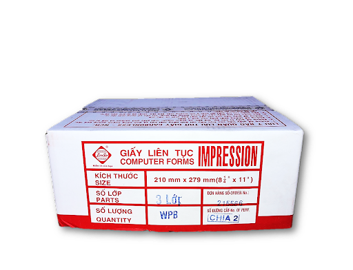 Giấy in liên tục A5 3 liên