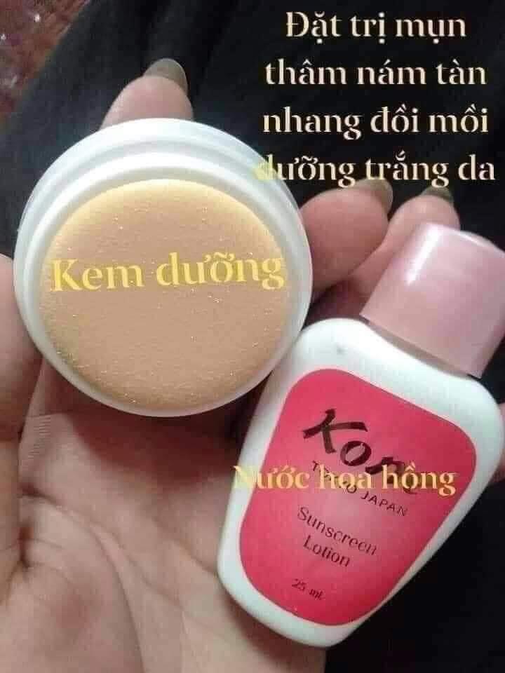 Kem kone thái trắng da mờ nám