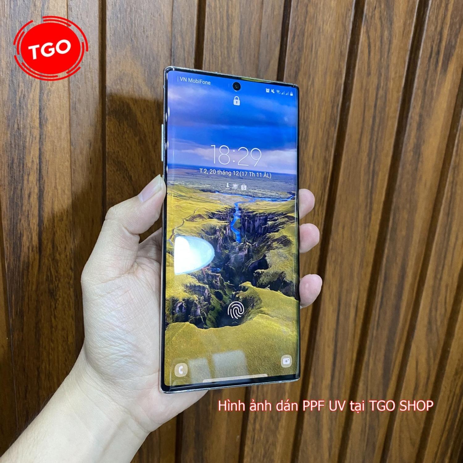 Miếng dán PPF UV Samsung Note 10 / Note 10 Plus / Note Lite màn hình cao cấp