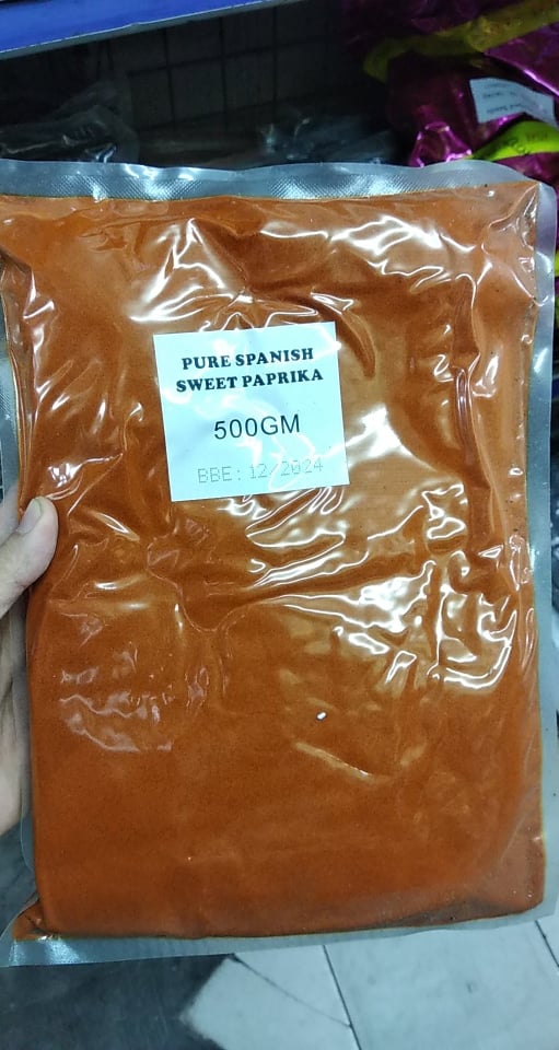 Bột ớt pure spanish sweet Paprika 500g
