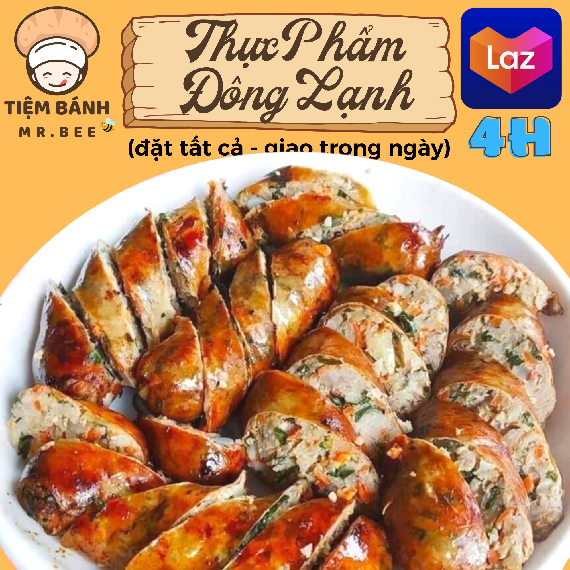 [Chỉ giao HCM] – Dồi Sụn Hà Thành thượng hạng 500Gr