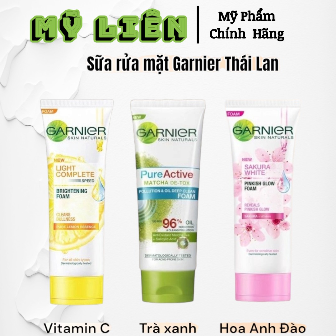 sữa rửa mặt GARNIER Thái Lan