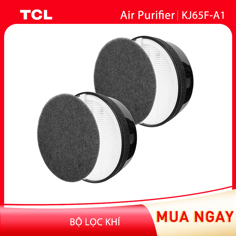Lõi lọc máy lọc không khí H13 TCL Air Purifier KJ65F-A1 - Bộ lọc. 3 lớp công nghệ Hepa - Loại bỏ hiệu quả 99,5% các chất gây ô nhiễm cải thiện sự trong lành của không khí - Dễ dàng thay đổi bộ lọc với máy lọc