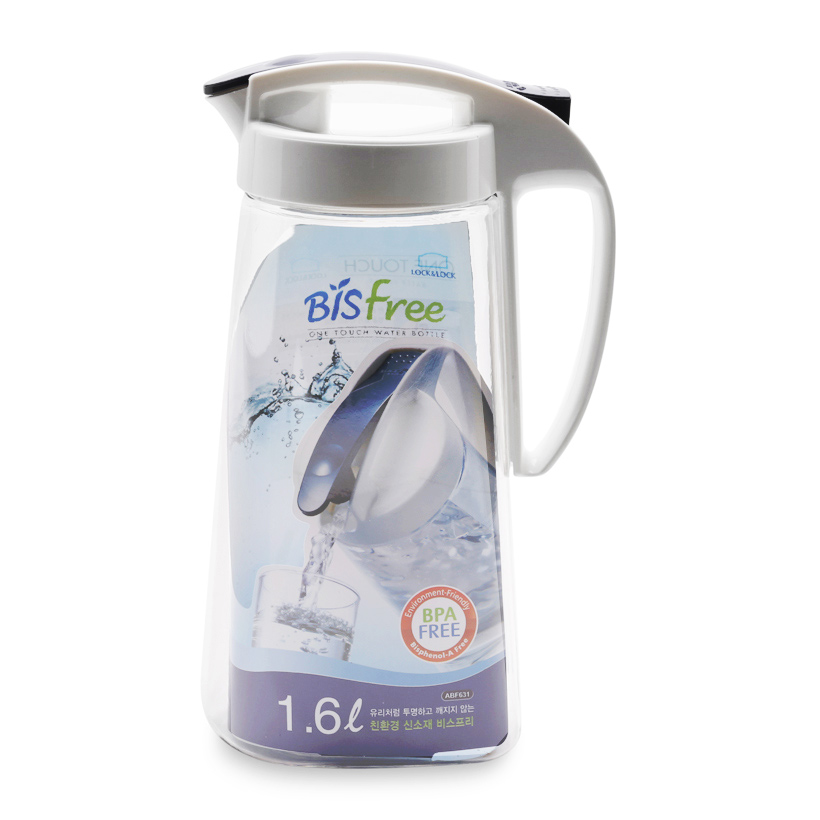 Bình Nước Nhựa Tritan LocknLock Dung Tích 1.6L và 2L ABF631 ABF632