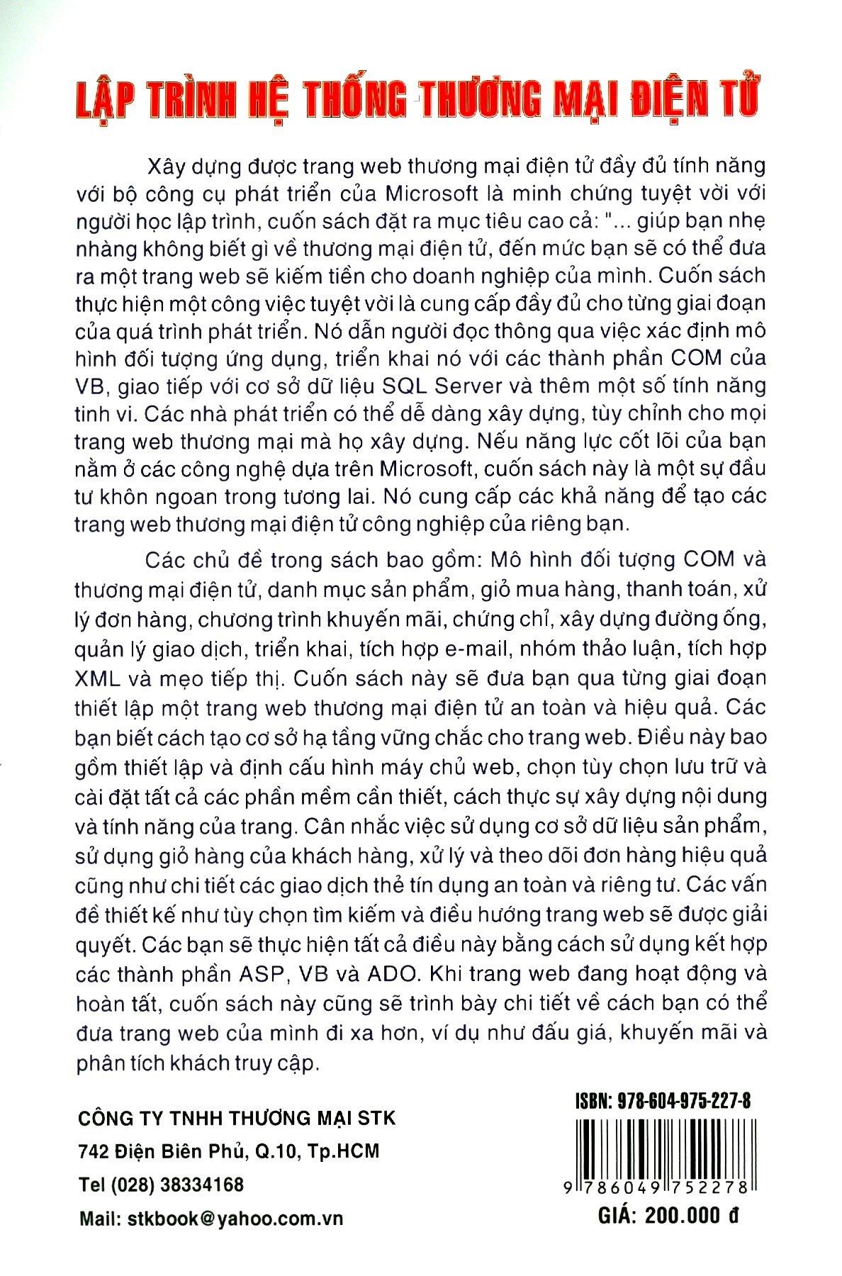 Lập Trình Hệ Thống Thương Mại Điện Tử