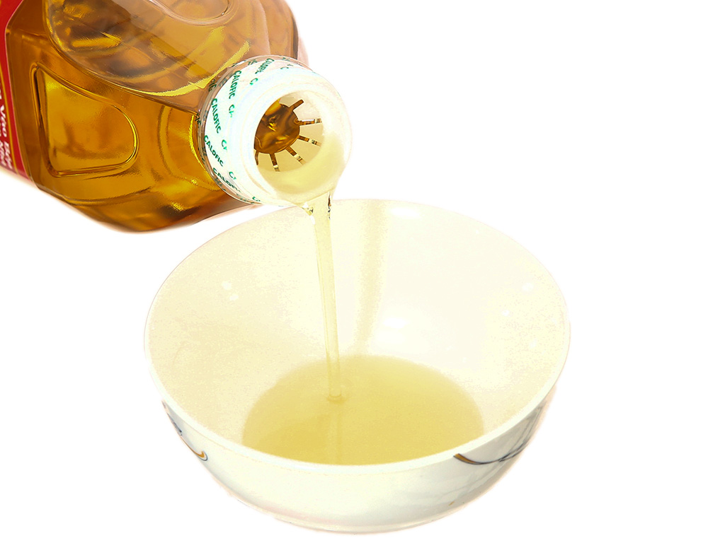 [Free ship] Dầu thực vật tinh luyện Cái Lân chai 1L