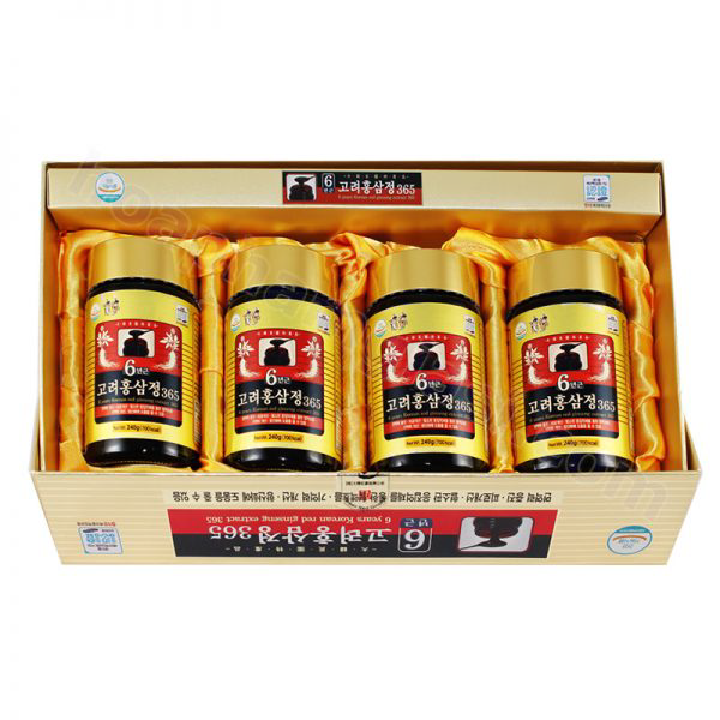 [HCM]Cao hồng sâm 365 Hàn Quốc Hộp 4 lọ