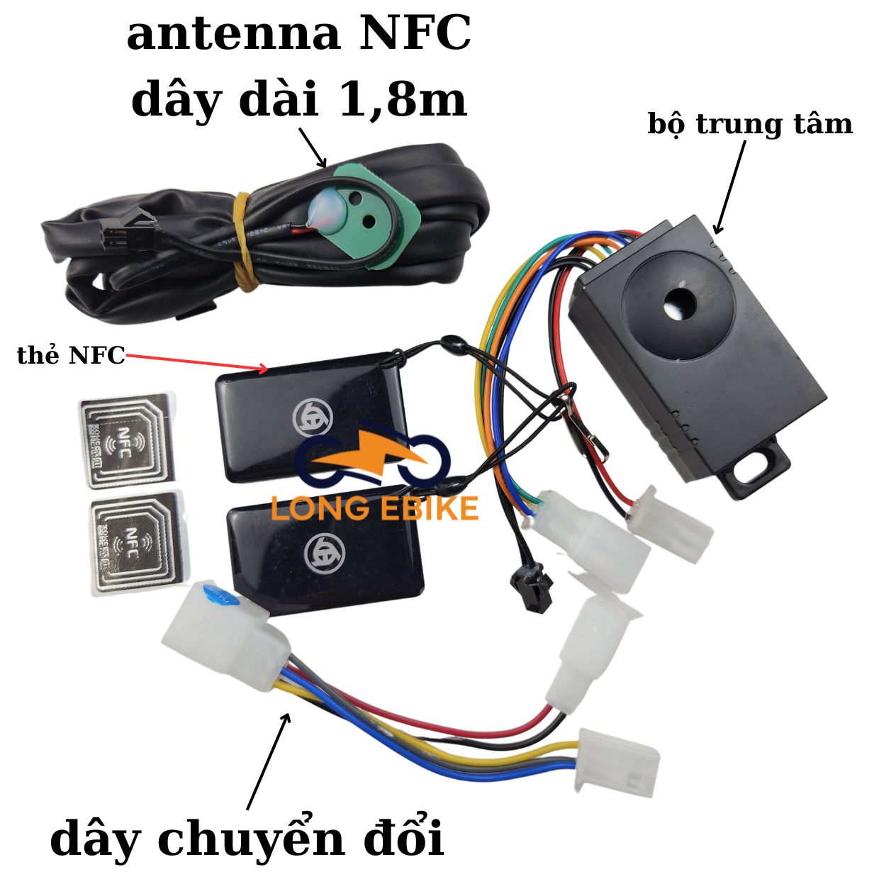 khoá chống trộm xe điện NFC