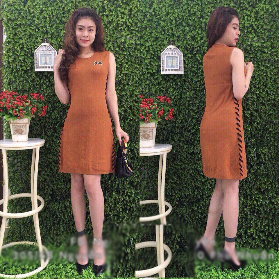 Đầm Nữ Suông Viền Thời Trang  Mới Pk Đ44