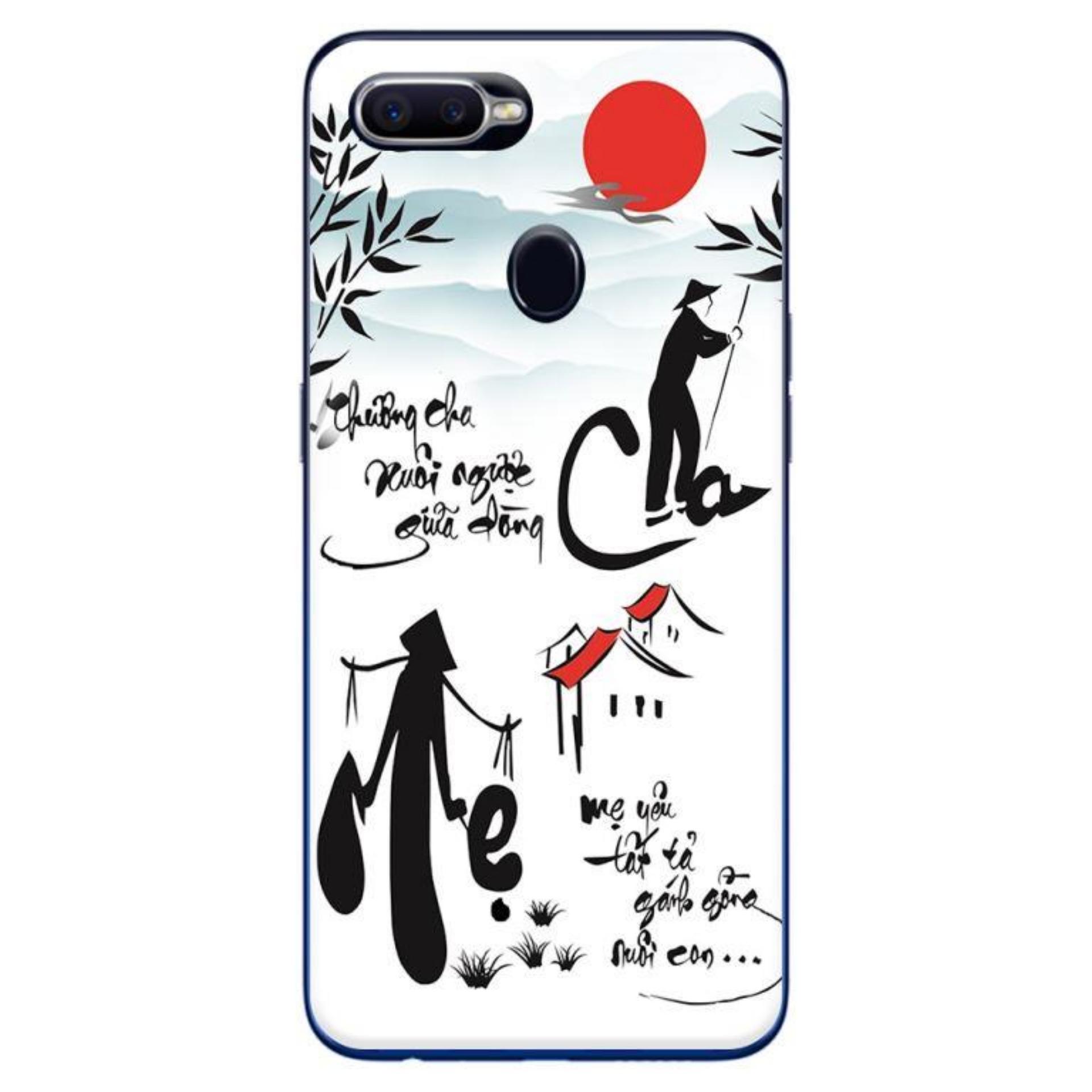 Ốp Lưng Oppo A7 - A5s - Thương Cha Mẹ