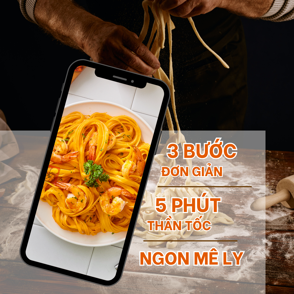 Bột Phô Mai Kem Rose dùng để nấu sốt tokbokki, sốt mỳ ý, sốt mì trộn - Gói 1Kg - Tomato T&P