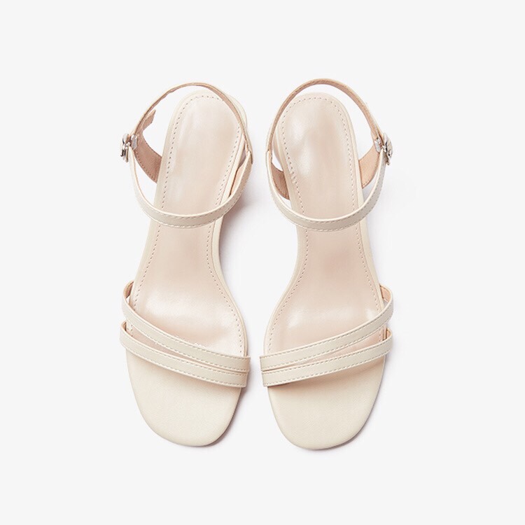 GIÀY SANDAL CAO GÓT 5CM ĐẾ TRÒN