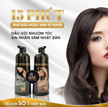 [HCM]Dầu gội phủ bạc nhân sâm Sin Hair