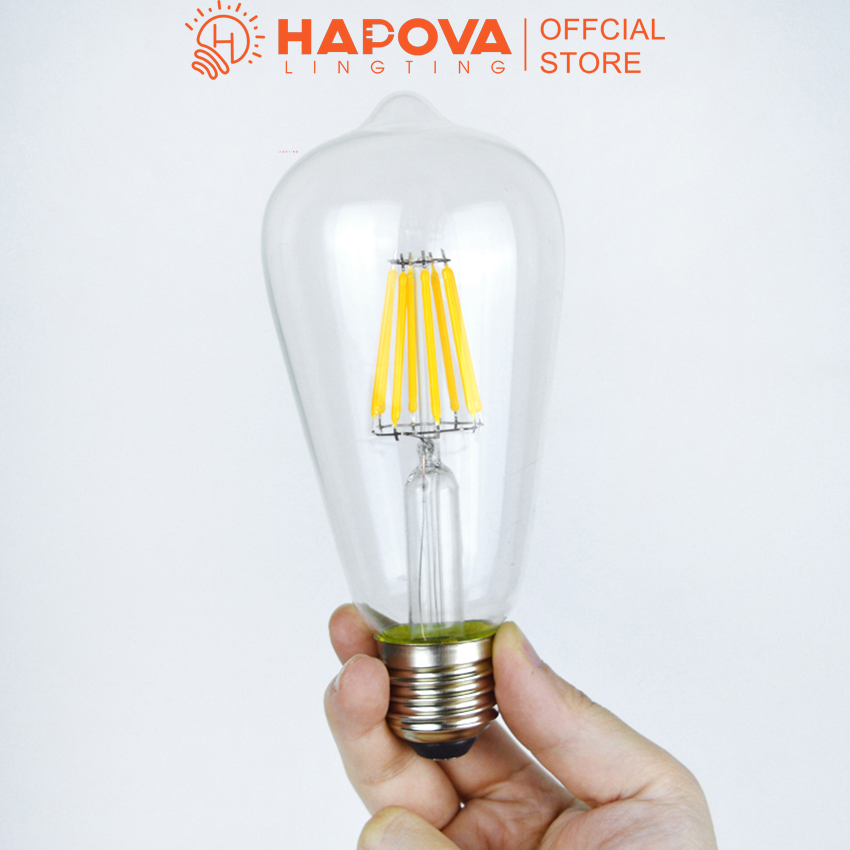 Bóng đèn led, bóng đèn trang trí hapova xinka st64