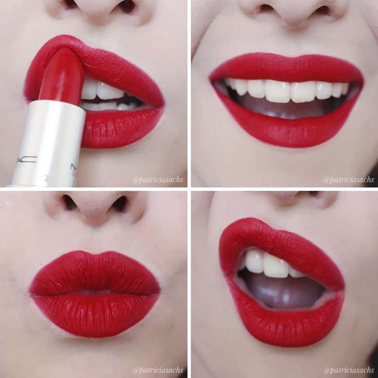 Son Mac Retro Matte Lipstick 707 Ruby Woo - Đỏ tươi