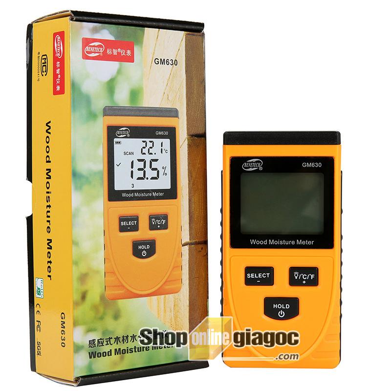 Máy Đo Độ Ẩm Gỗ Siêu Âm Benetech GM630