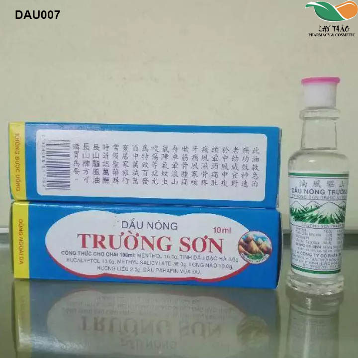 [HCM]LỐC 10 CHAI DẦU NÓNG TRƯỜNG SƠN 10ML