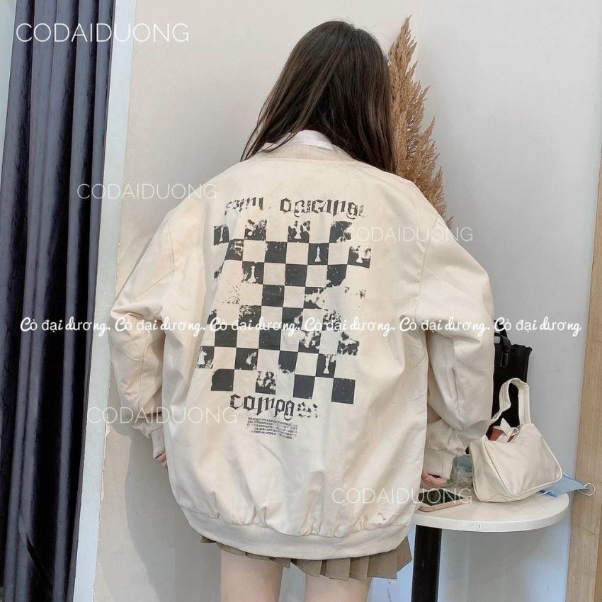 [Freeship] Áo Khoác Bomber FM Da Lộn KDL01 | Domini Model