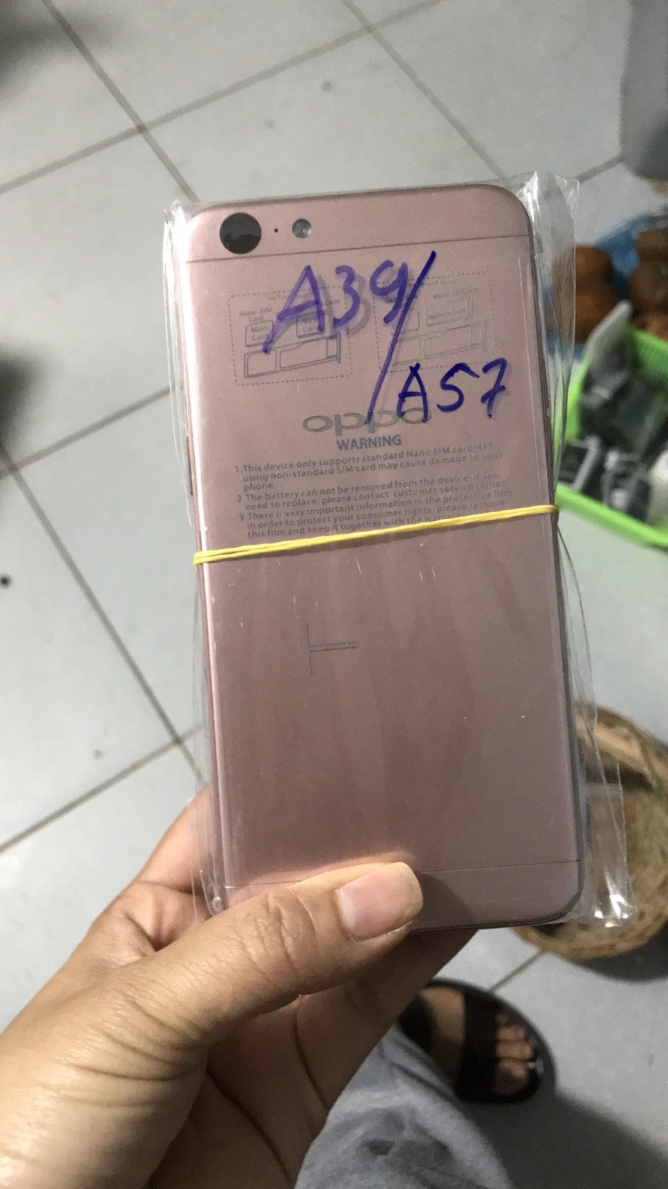 bộ xương vỏ a39/a57 -oppo (gồm cả nút bấn)