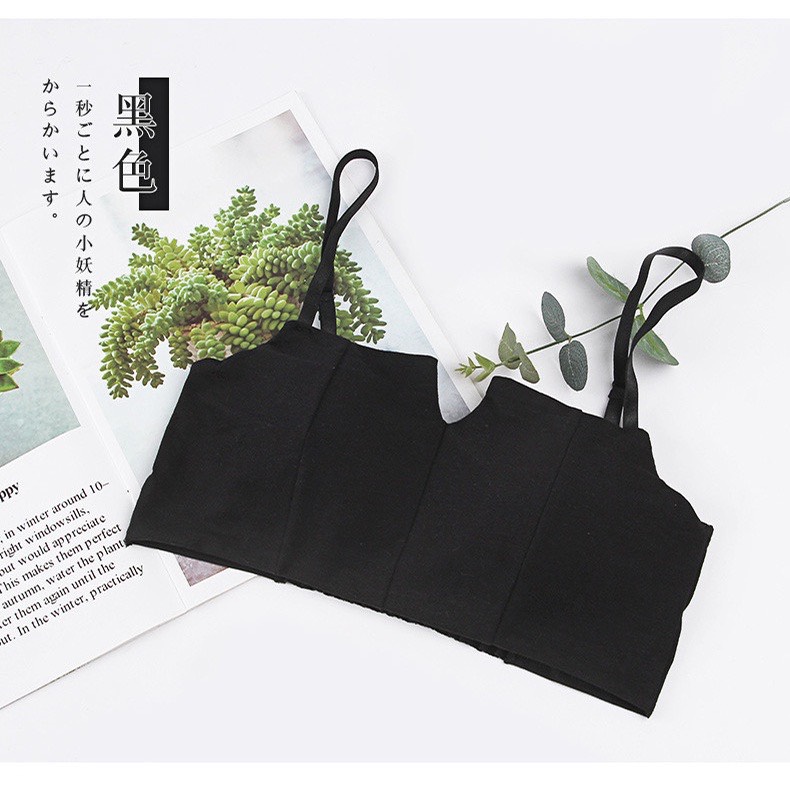 Áo Ngực 2 Dây Cotton DAN L&U Mút Mỏng 2 quây 1805