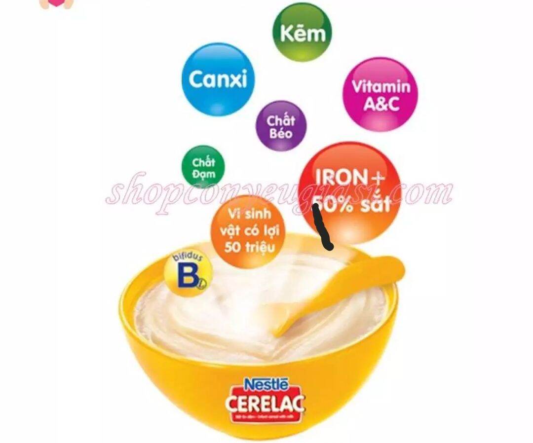 Bột ăn Nestle Cerelac Gà hầm cà rốt (hộp giấy 200g)