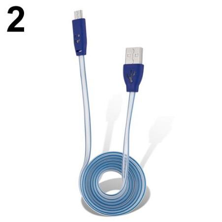 Cáp sạc USB đèn LED phát sáng cho điện thoại Android