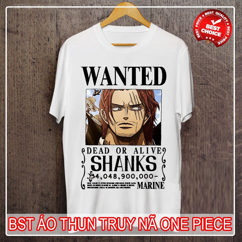 [HCM][ẢNH THẬT] ÁO SHANKS TÓC ĐỎ TRUY NÃ