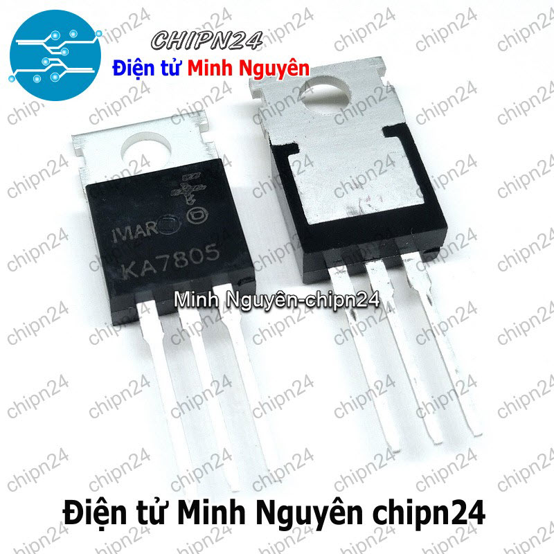 [3 con] (DIP) IC KA7805 TO-220 (IC Nguồn 5V) - HH000328
