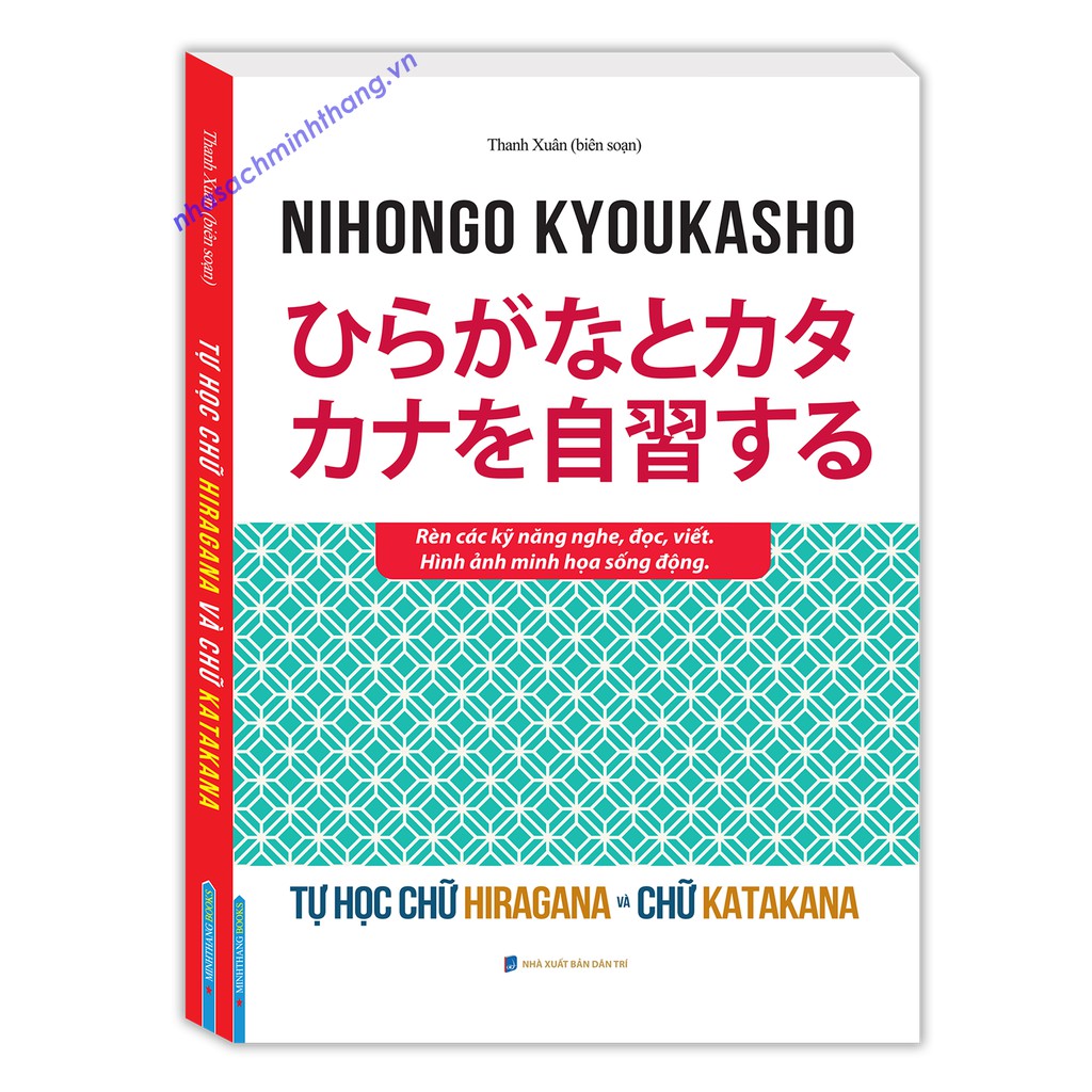 Sách - tự học chữ hiragana và chữ katakana