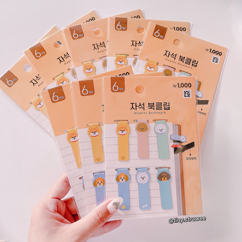 Bookmark đánh dấu trang Daiso Hàn