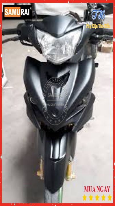 [HCM]Sơn Xịt Samurai Màu Đen Nhám(Mờ)  29/109A