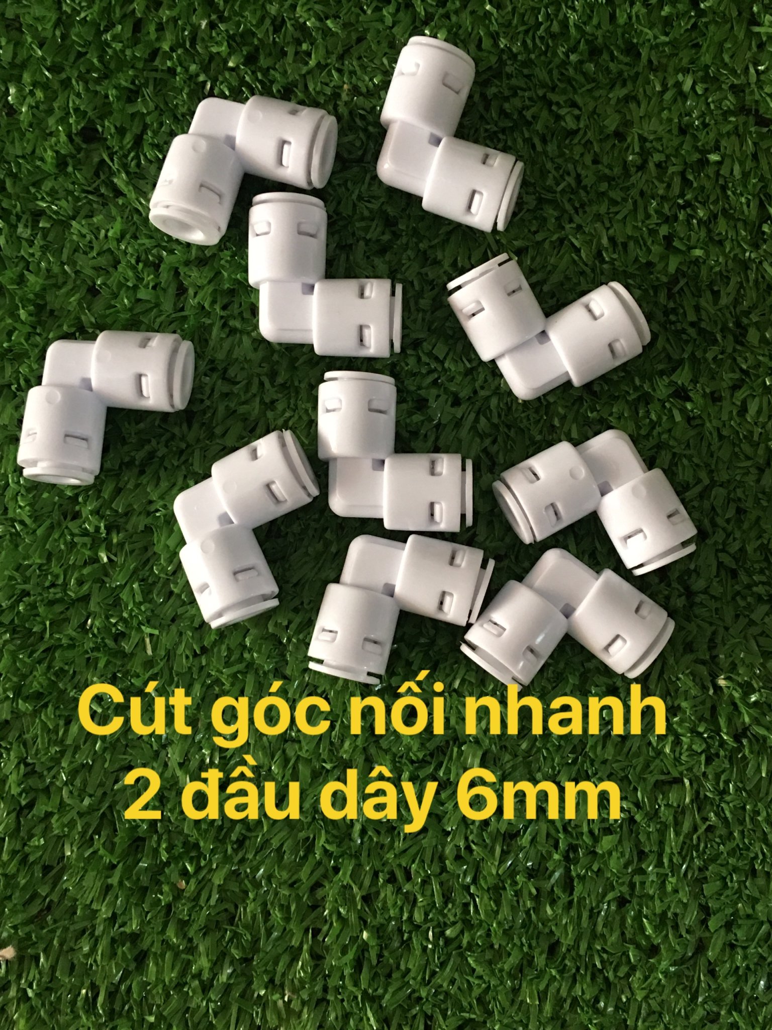 (HCM) Combo 10 Cút Nối Nhanh Dây 6 mm - (Dùng Đấu Nối Các Lõi Lọc Tạo Khoáng Máy Lọc Nước RO)
