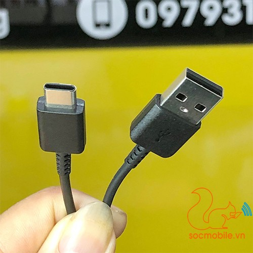 Cáp Sạc Samsung S10 Zin Type C - USB ra Type C