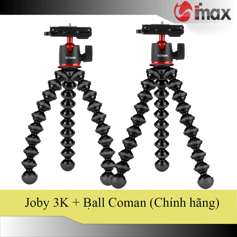 Chân xoắn Joby Gorillapod 3K + Ball Coman
