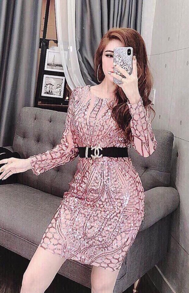 [HCM]Thắt lưng nữ bản 4cm. Mặt logo đính đá. MS023