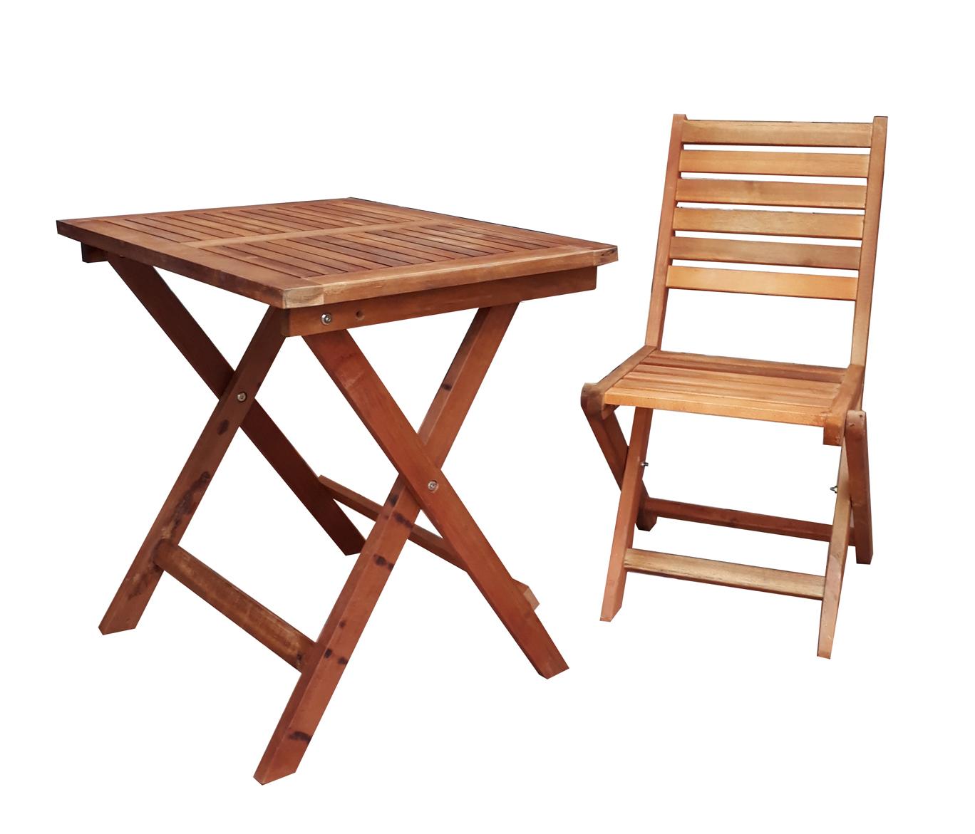 Bàn cafe xếp gọn 60x45x52cm (Vàng nhạt)