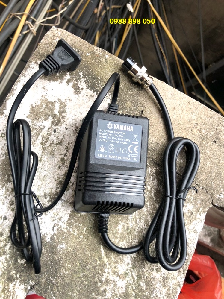 Bộ Chuyển Đổi Nguồn Mixer Yamaha AC 18V~X2 800ma PA-20B