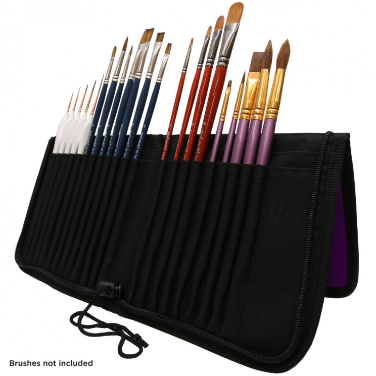 [HCM]TÚI ĐỰNG CỌ MONT MARTE - KHÔNG KÈM CỌ (MONT MARTE ZIPPERED BRUSH WALLET WITH 22 SLOTS)