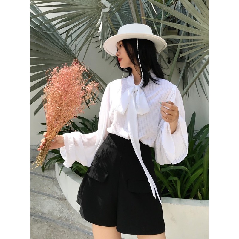 [Nhập mã LAZFASHION34-giảm 15% tối đa 99k/600k]SAP-Quần short cạp cao Luv