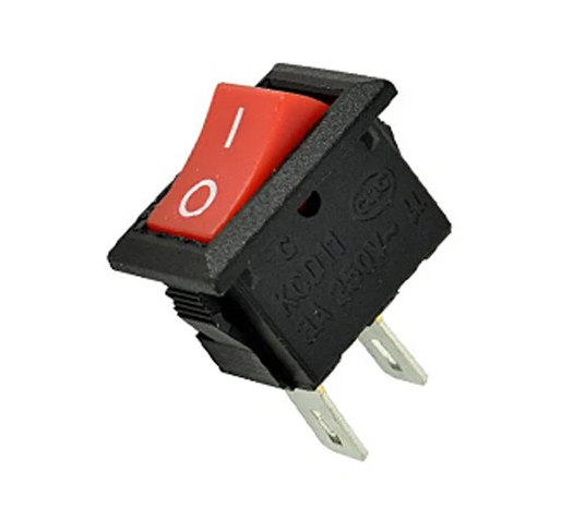 Công tắc bập bênh KCD1-1 110x15mm 3A 250V 2P