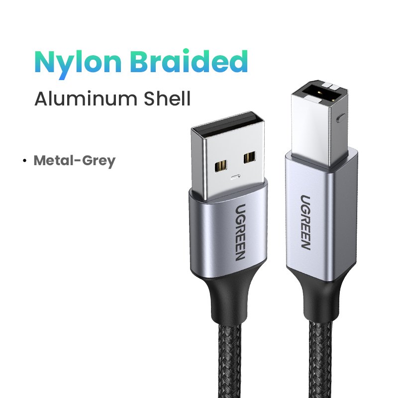Ugreen usb printer cable usb type b male to a male usb 3.0 2.0 cable for canon epson hp zjiang label printer dac usb printer