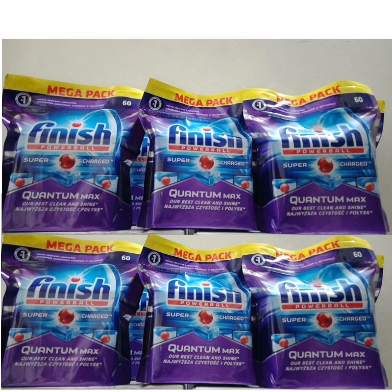 Viên rửa chén Finish powerball Quantum  ( hàng Đức ) - gói 120 viên