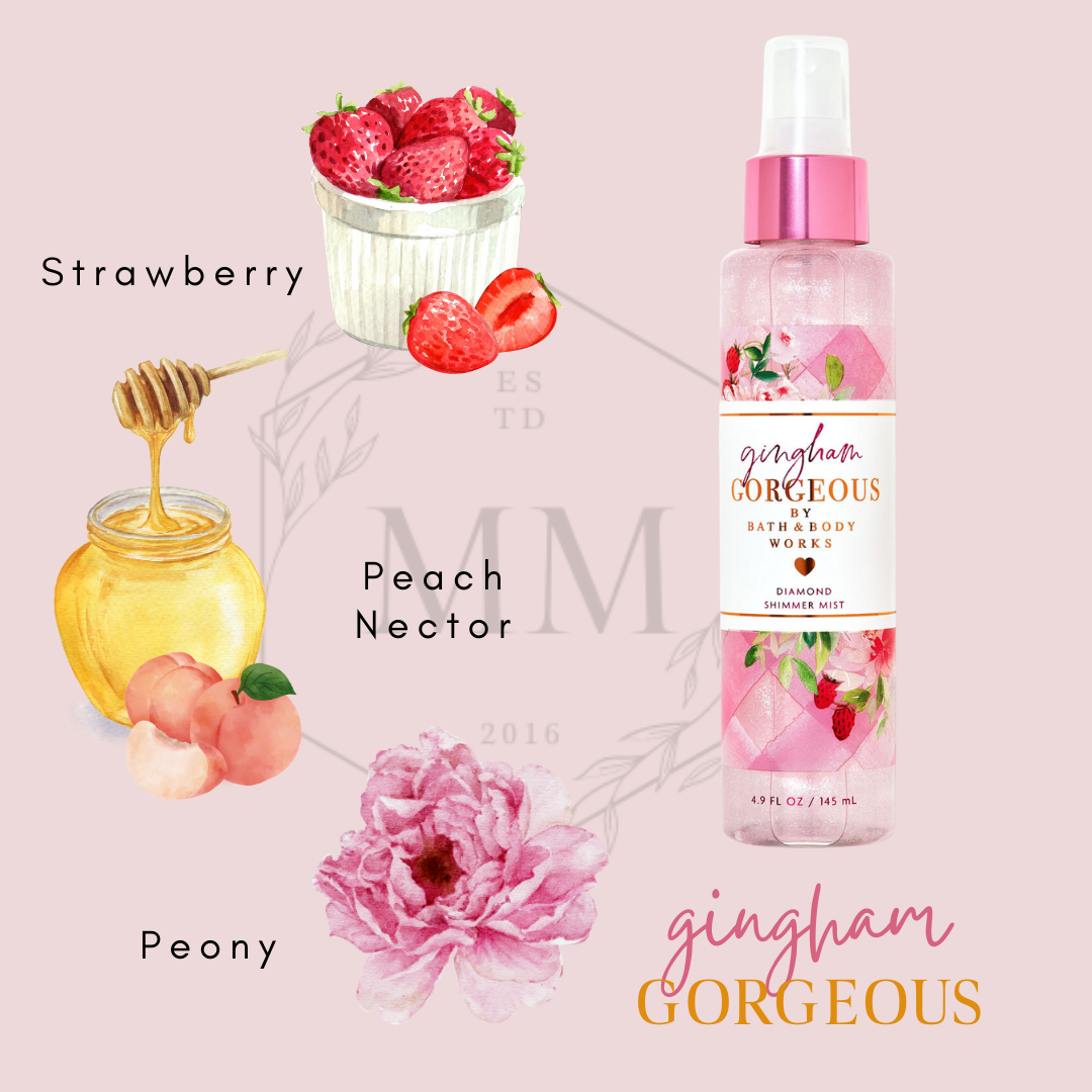 Gingham Gorgeous - Bath & Body Works Body Mist