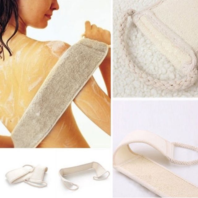 Cọ tắm 2 mặt xơ mướp tự nhiên