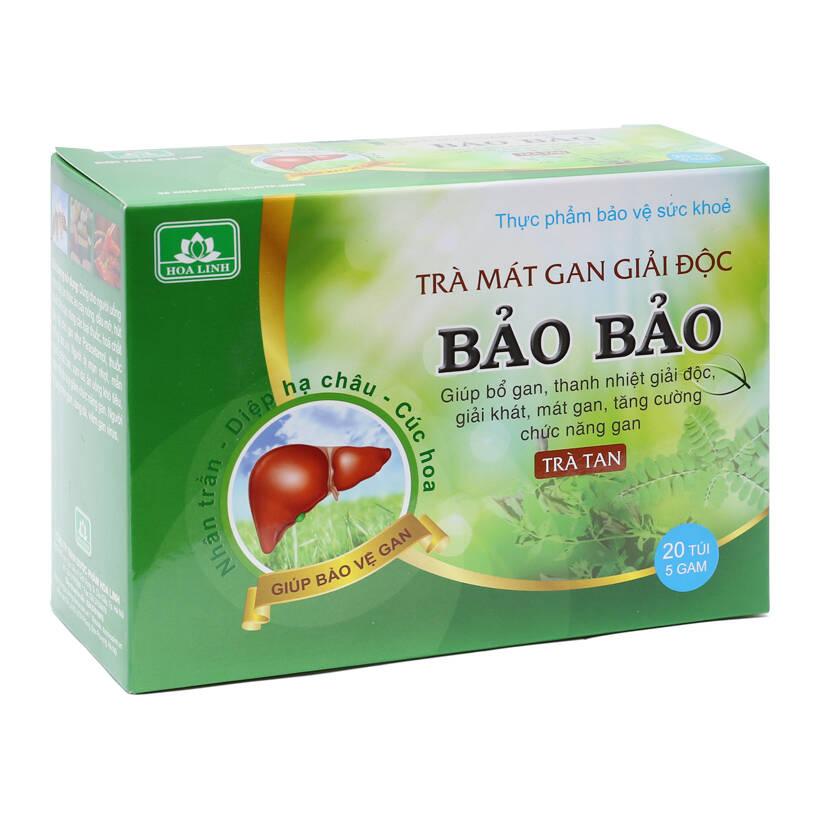 Trà tan Bảo Bảo - Hộp 20 gói